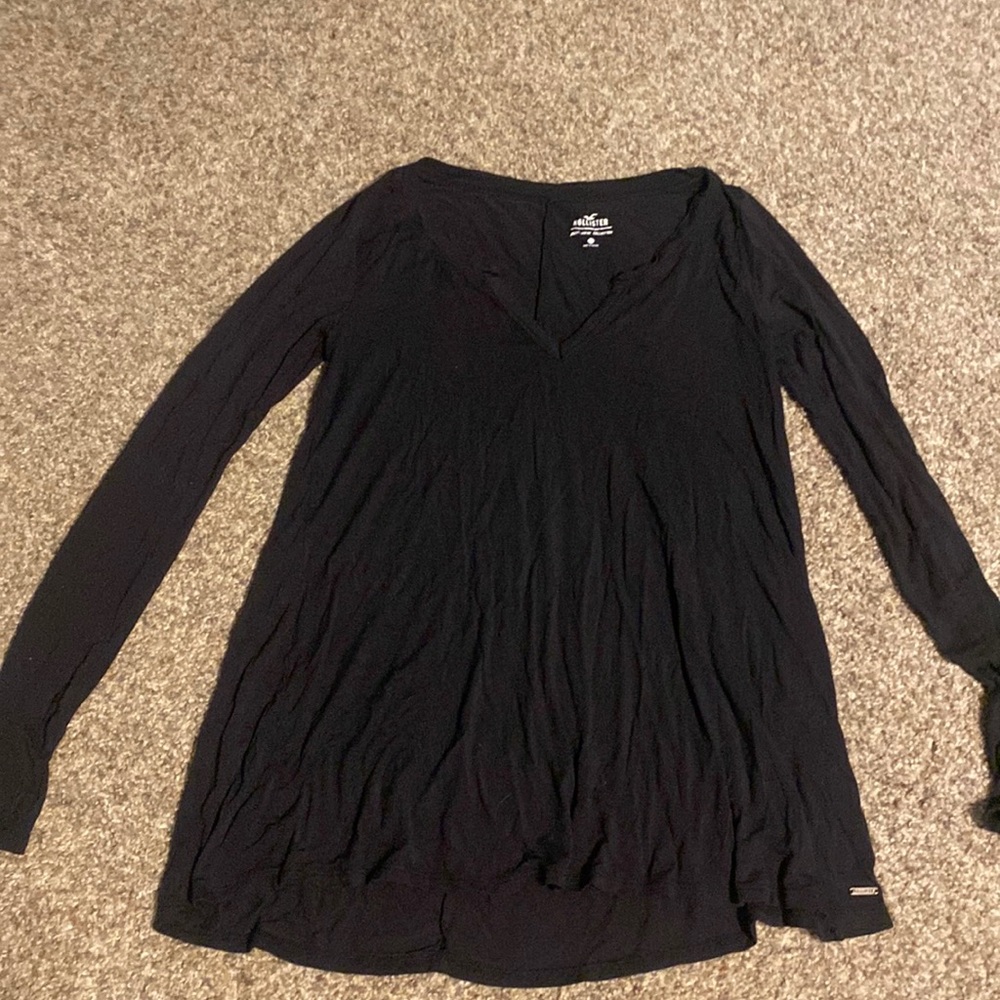 super soft black long sleeve